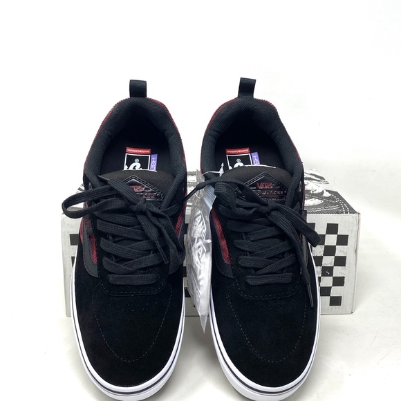 VANS Kyle Walker Corduroy Shoes Black Suede Low Top Women's Sneakers VN0A5JIEX4C - Picture 3 of 11